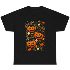 Black Cat Pumpkin Party