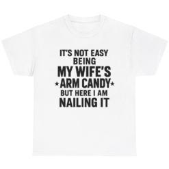 Funny Husband Tee Wife's Army Candy