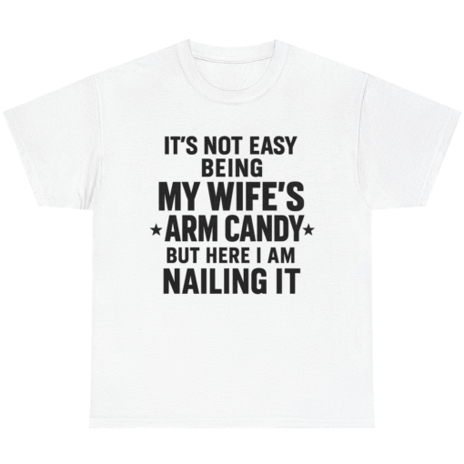 Funny Husband Tee Wife's Army Candy