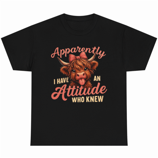 Highland Cow Sublimation Printable Funny Cows