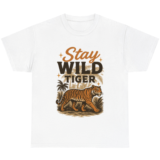 Stay Wild Tiger Vintage