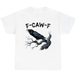 F-caw-F Black Crow Bird