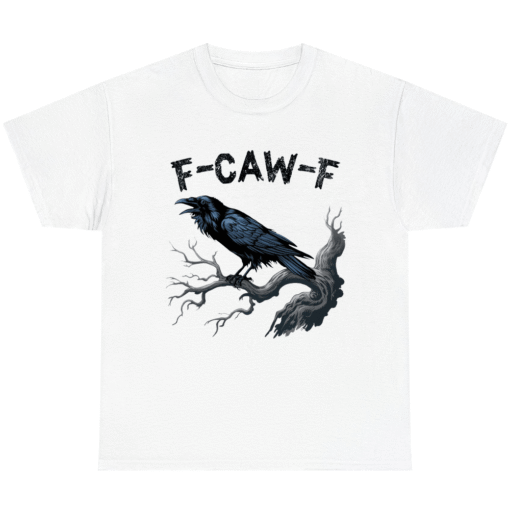 F-caw-F Black Crow Bird