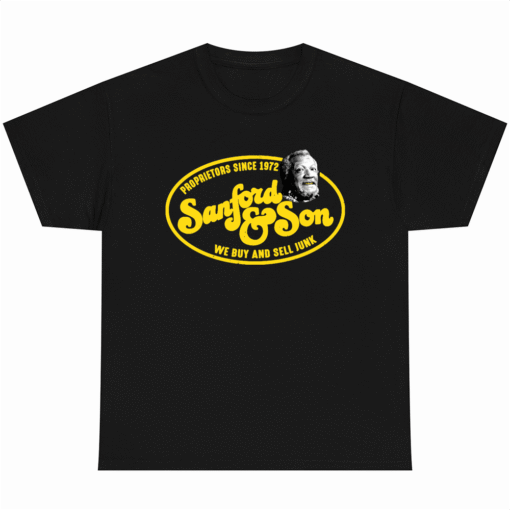 Fred Sanford You Big Dummy T-Shirt and Son Funny Movie Graphic Tee