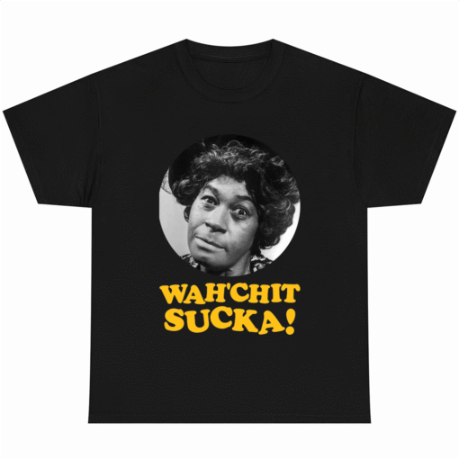 Watch It Sucka Vintage T-Shirt Graphic Tees for Men Women  Fred Sanford Esther Anderson